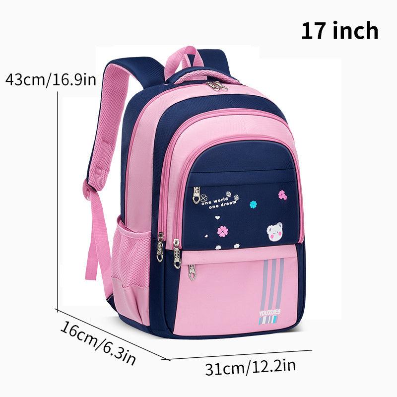 Student Casual Cartoon Waterproof Oxford Backpack