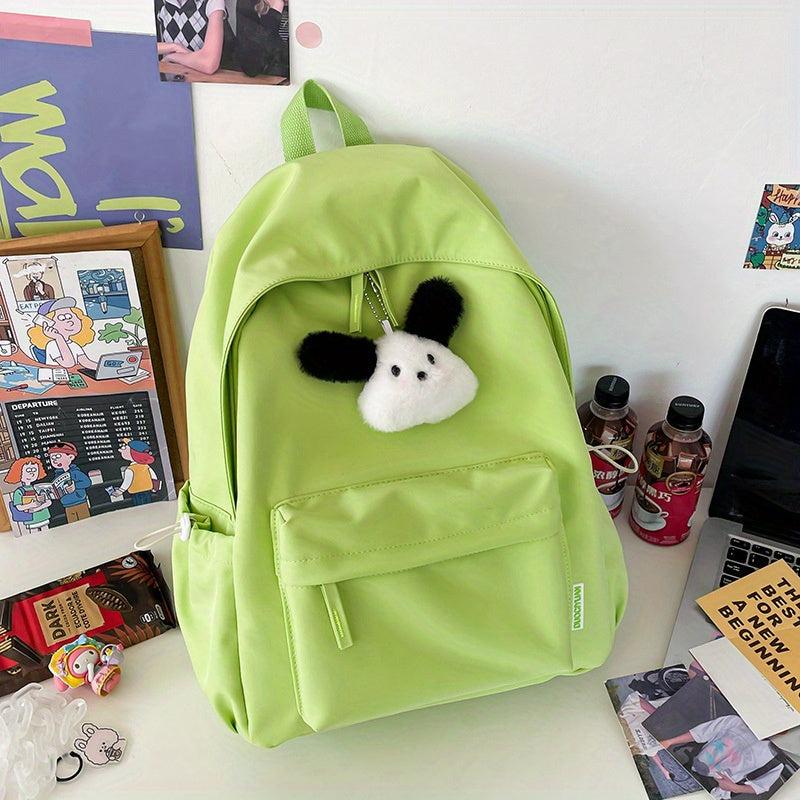 Casual Canvas Backpack School Bag Travel Bag