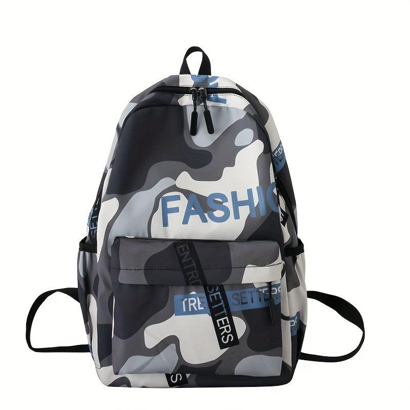 Camouflage Casual Large Capacity Backpack