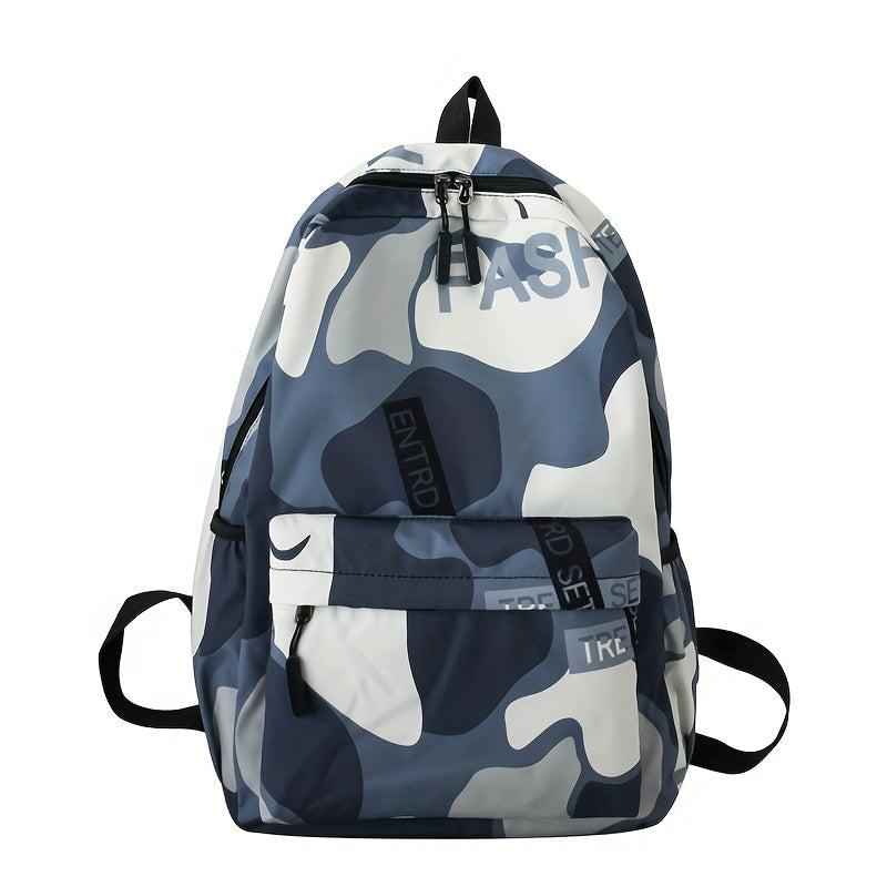 Camouflage Casual Large Capacity Backpack