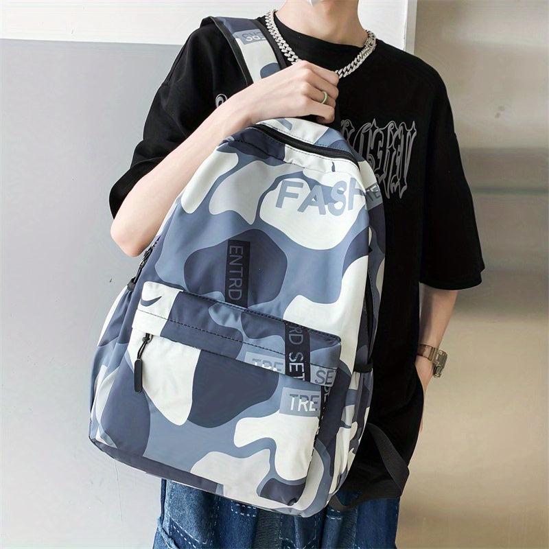 Camouflage Casual Large Capacity Backpack