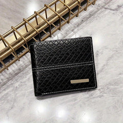 Men's Short Coin Purse Clutch Card Holder