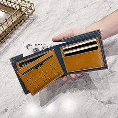 Men's Short Coin Purse Clutch Card Holder