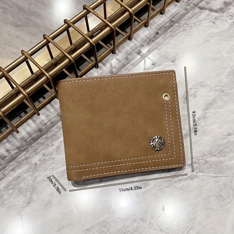 Men's Short Coin Purse Clutch Card Holder