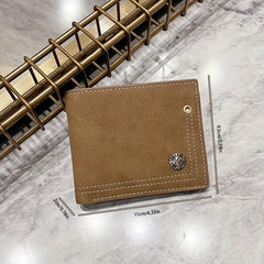 Men's Short Coin Purse Clutch Card Holder