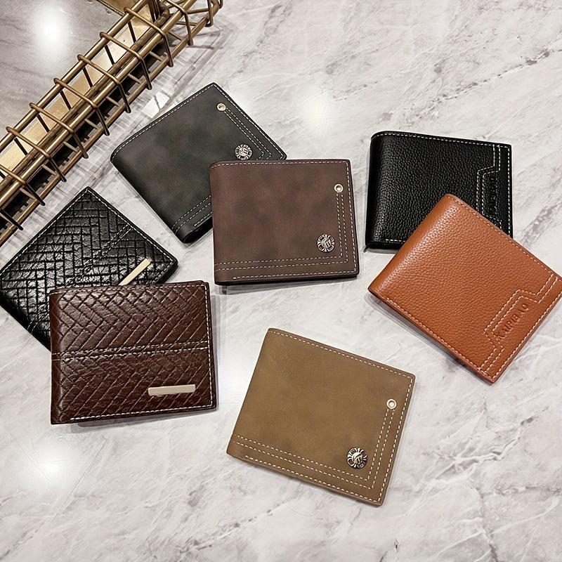 Men's Short Coin Purse Clutch Card Holder