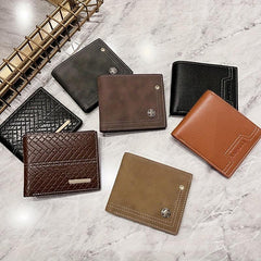 Men's Short Coin Purse Clutch Card Holder