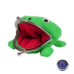 Funny Cartoon Frog Coin Purse Anime Ring
