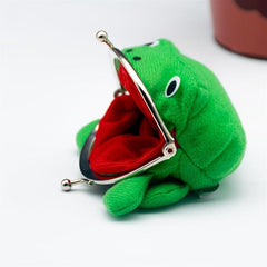 Funny Cartoon Frog Coin Purse Anime Ring