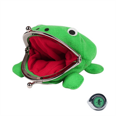 Funny Cartoon Frog Coin Purse Anime Ring