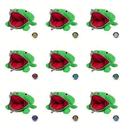 Funny Cartoon Frog Coin Purse Anime Ring