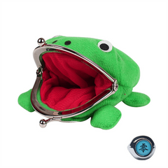 Funny Cartoon Frog Coin Purse Anime Ring