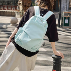 Ruched Backpack Casual School Bag Travel Bag