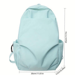 Ruched Backpack Casual School Bag Travel Bag
