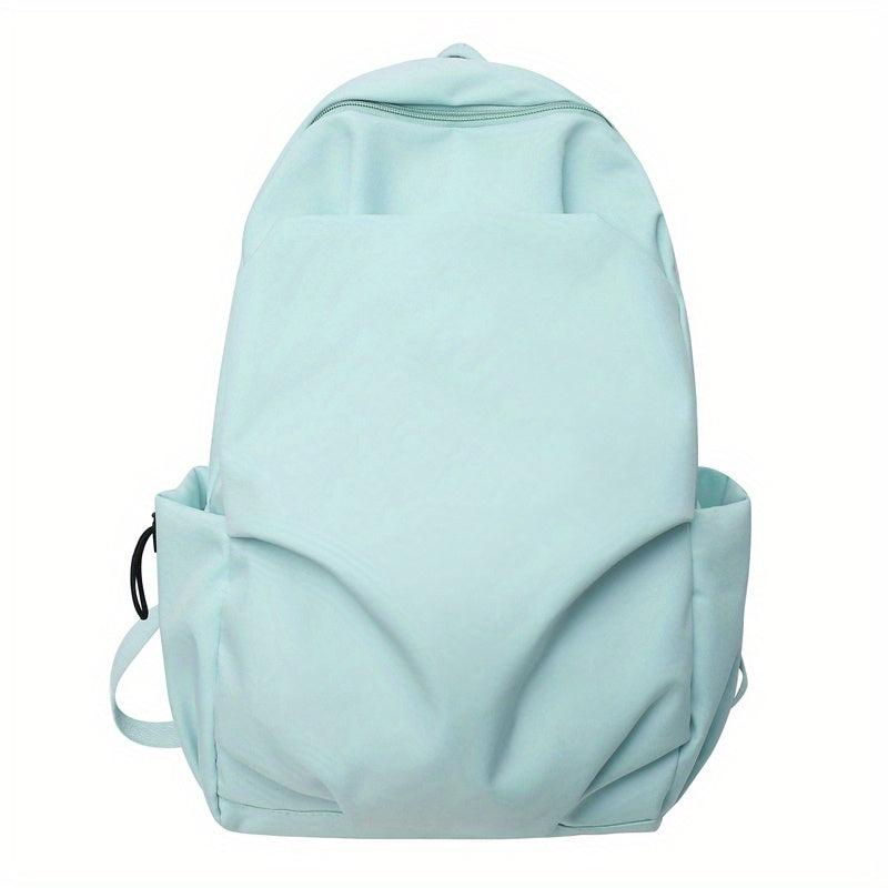 Ruched Backpack Casual School Bag Travel Bag