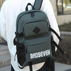 Stylish Casual Backpack High capacity Waterproof Nylon Fabric