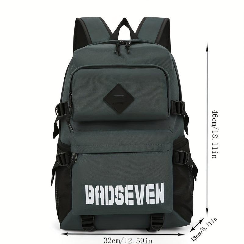 Stylish Casual Backpack High capacity Waterproof Nylon Fabric