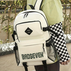 Stylish Casual Backpack High capacity Waterproof Nylon Fabric