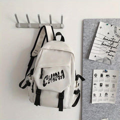 Waterproof Backpack Large Capacity Schoolbag Casual Travel Bag