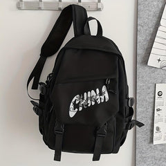 Waterproof Backpack Large Capacity Schoolbag Casual Travel Bag