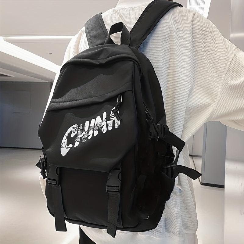 Waterproof Backpack Large Capacity Schoolbag Casual Travel Bag