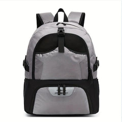 Youth Basketball Backpack Outdoor Leisure Bag Large Capacity Football Backpack