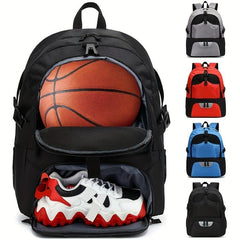 Youth Basketball Backpack Outdoor Leisure Bag Large Capacity Football Backpack