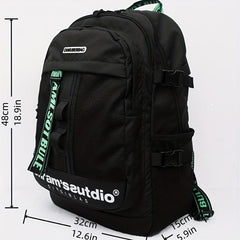 Large Capacity Nylon High School Students Backpack