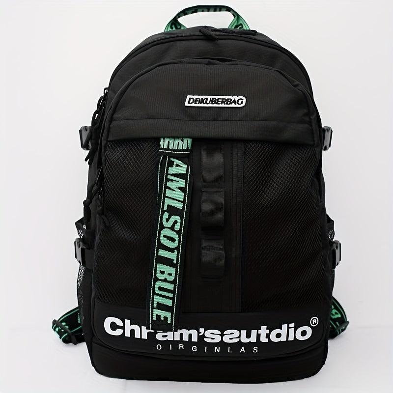 Large Capacity Nylon High School Students Backpack