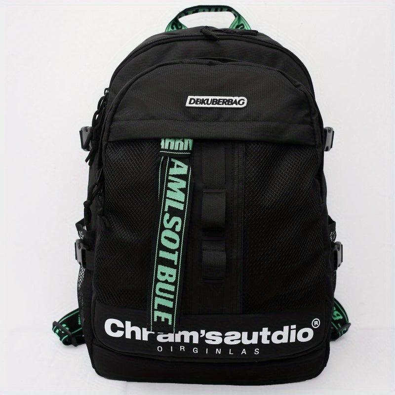 Large Capacity Nylon High School Students Backpack