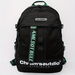 Large Capacity Nylon High School Students Backpack