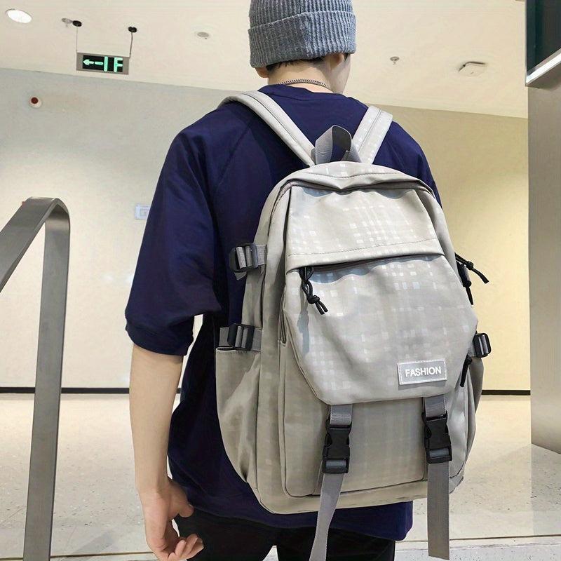 Male College Student Backpack Durable Waterproof All-match Computer Bag