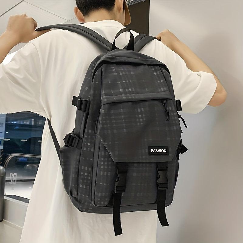 Male College Student Backpack Durable Waterproof All-match Computer Bag