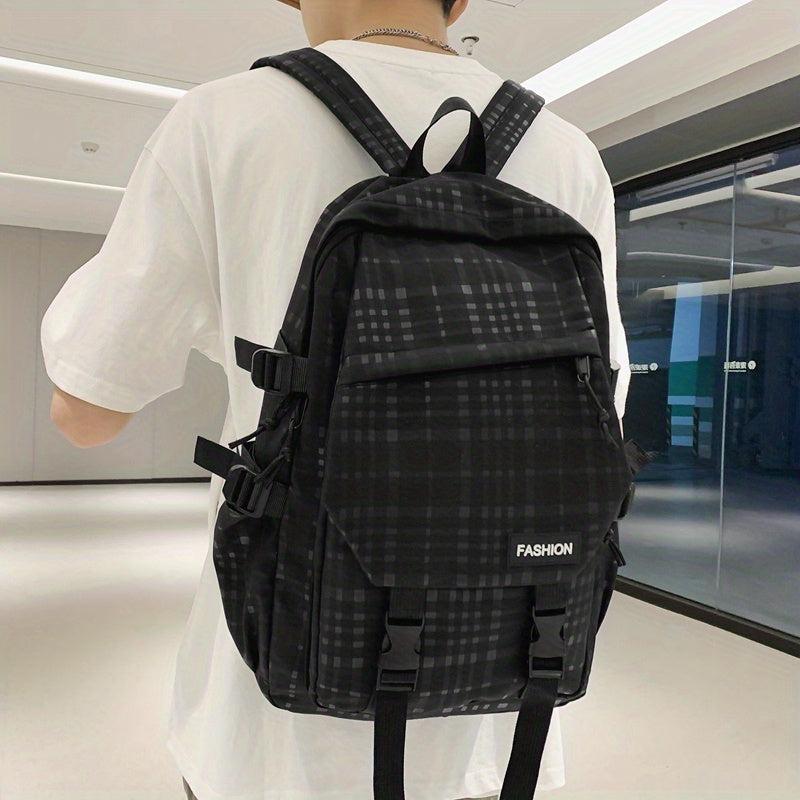 Male College Student Backpack Durable Waterproof All-match Computer Bag