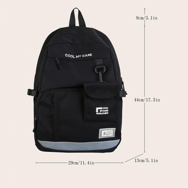 Fashionable Casual Travel Backpack Small Bag Decoration