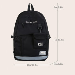 Fashionable Casual Travel Backpack Small Bag Decoration
