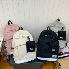 Fashionable Casual Travel Backpack Small Bag Decoration