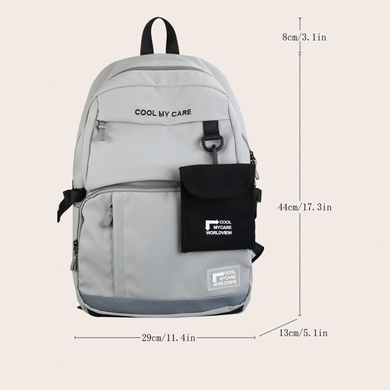 Fashionable Casual Travel Backpack Small Bag Decoration