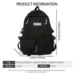 Casual Backpack Large Capacity Travel Bag
