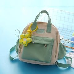 Mini Lightweight Small Backpack School Bag Messenger Bag
