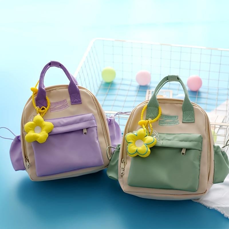 Mini Lightweight Small Backpack School Bag Messenger Bag