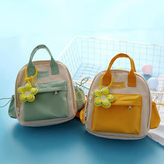 Mini Lightweight Small Backpack School Bag Messenger Bag