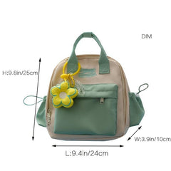 Mini Lightweight Small Backpack School Bag Messenger Bag