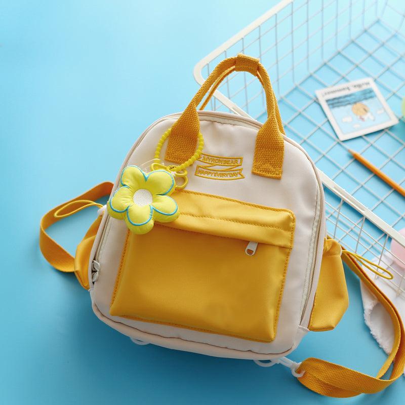Mini Lightweight Small Backpack School Bag Messenger Bag