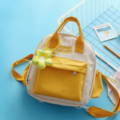 Mini Lightweight Small Backpack School Bag Messenger Bag