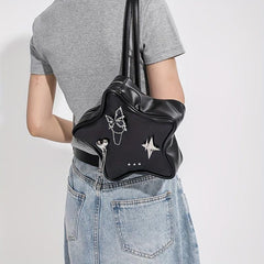 Small Star Shape Backpack with Charms