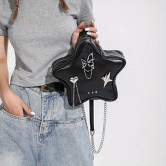 Small Star Shape Backpack with Charms
