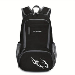 Foldable Backpack Travel Bag With Wet Dry Storage Large Capacity Rucksack
