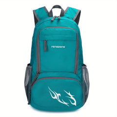Foldable Backpack Travel Bag With Wet Dry Storage Large Capacity Rucksack