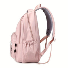 Sweet Student Backpack With Pendant Large Capacity Travel Bag